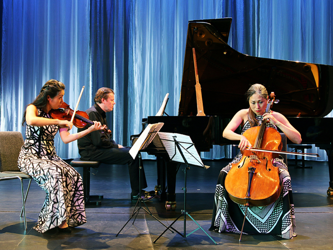 Trio Con Brio Copenhagen framførte Pianotrio i g-moll, op. 15 av Bedrich Smetana. Foto: Sara Svanemyr, Det kongelege hoffet